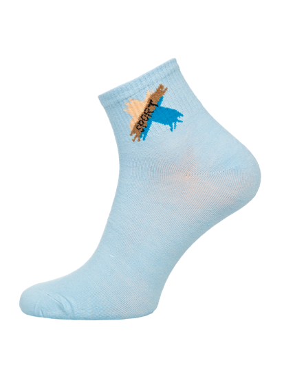 Femme Chaussettes Multicolore Bolf NY0020-5P 5 PACK