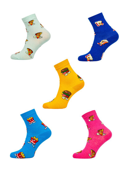 Femme Chaussettes Multicolore Bolf WQ7625-5P 5 PACK