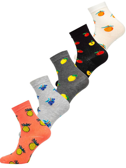 Femme Chaussettes Multicolore Bolf WQ7638-5P 5 PACK