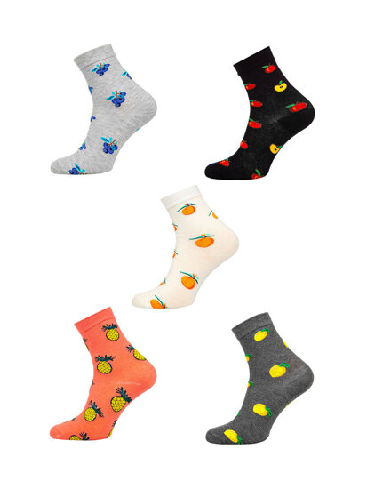 Femme Chaussettes Multicolore Bolf WQ7638-5P 5 PACK