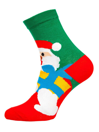 Femme Chaussettes de Noël Multicolore-1 Bolf M798-7P-1 7 PACK