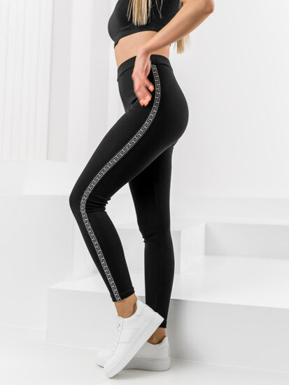 Femme Legging Noir Bolf W6993A1