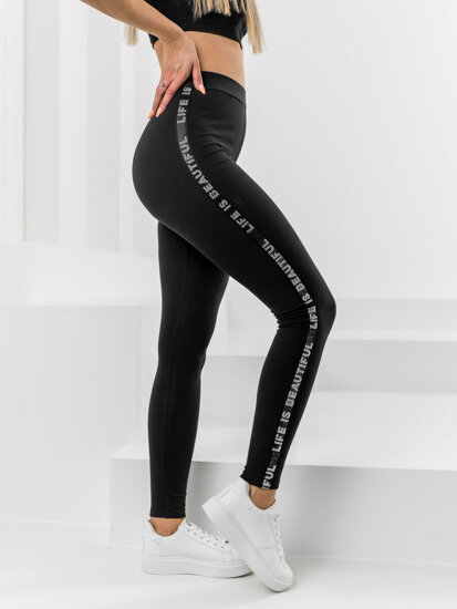 Femme Legging Noir Bolf W7106A1