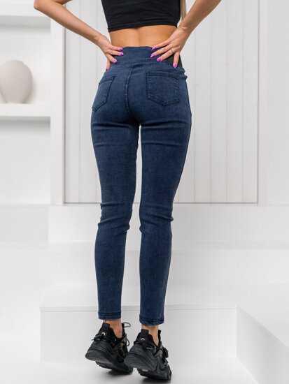 Femme Legging en jean Bleu foncé Bolf S111