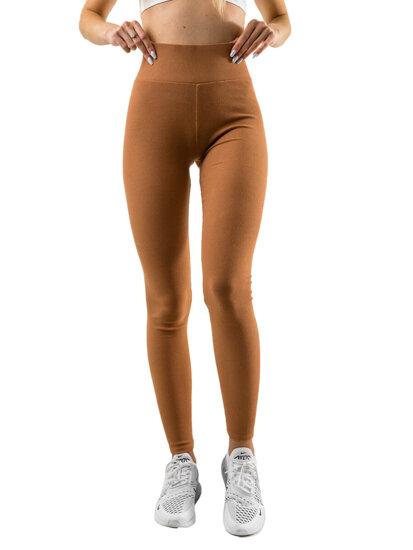 Femme Legging rayé Marron Bolf 10328