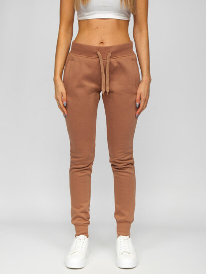 Femme Pantalon de sport Beige Bolf CK-01