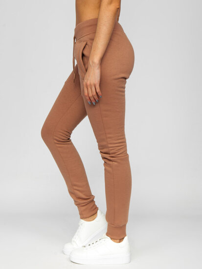 Femme Pantalon de sport Beige Bolf CK-01