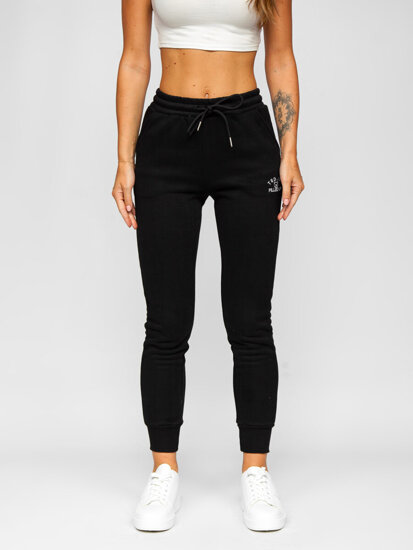 Femme Pantalon de sport Noir Bolf F23350