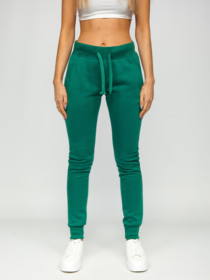 Femme Pantalon de sport Vert Bolf CK-01