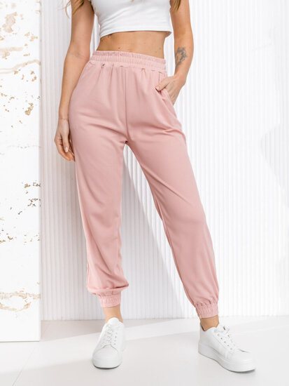 Femme Pantalon jogger Rose Bolf W7822