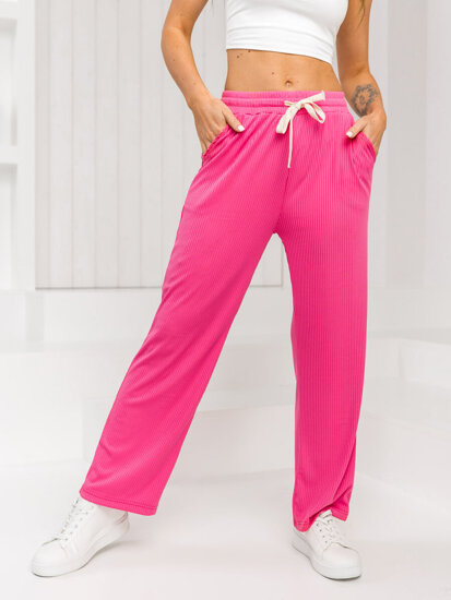 Femme Pantalon wide leg Rose Bolf W7958