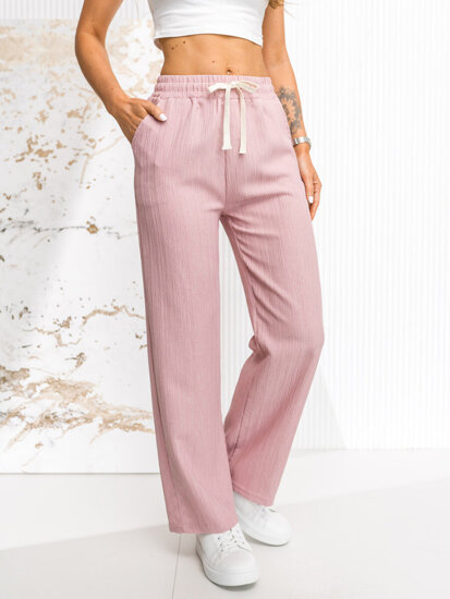 Femme Pantalon wide leg Rose Bolf W7960