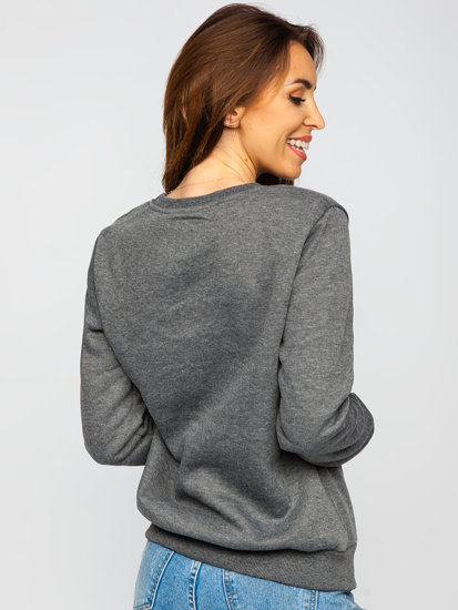 Femme Sweat-shirt Graphite Bolf W01A