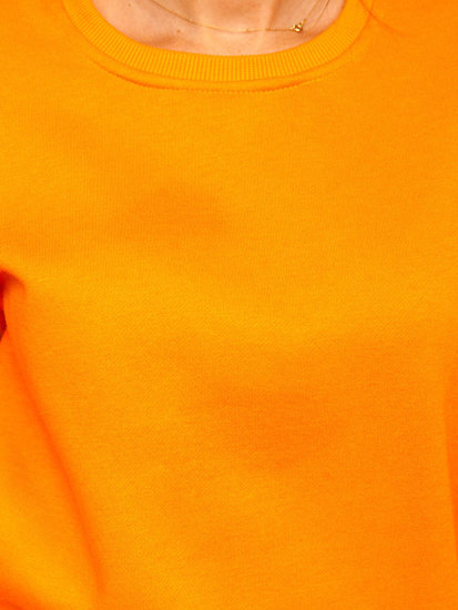 Femme Sweat-shirt Orange Bolf W01A