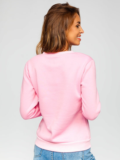 Femme Sweat-shirt Rose Bolf W01A