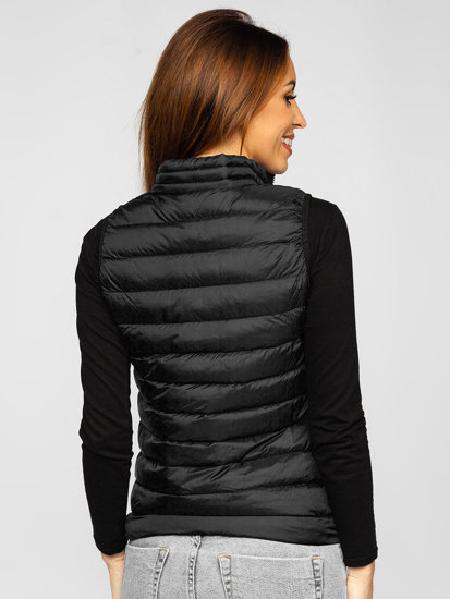 Gilet matelassé pour femme noir Bolf 23077