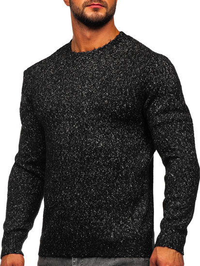 Granatowy sweter męski Denley SL15-2318