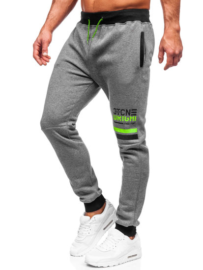 Graphite sportif pantalon pour homme Bolf AM108