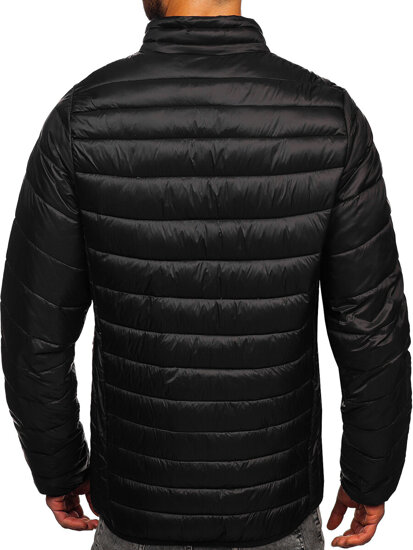 Homme Blouson à mi-saison matelassé Noir Bolf 5M703