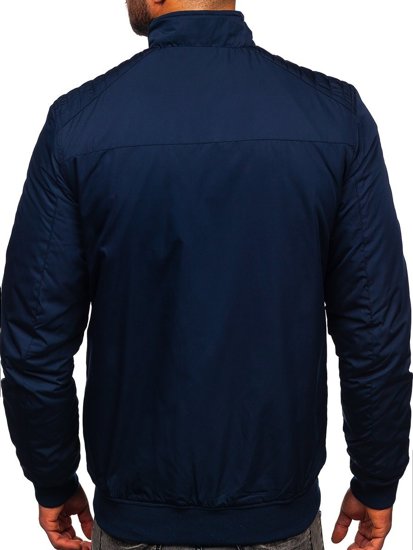 Homme Blouson de transition Bleu foncé Bolf 1907