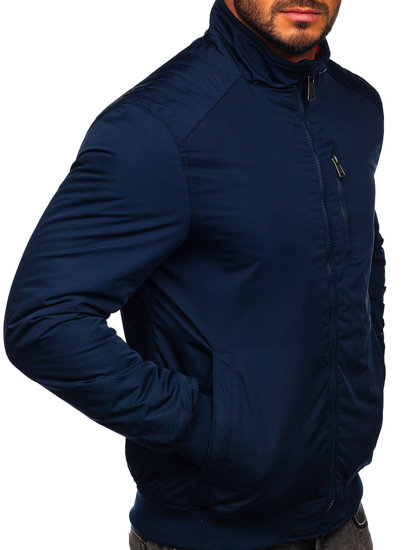 Homme Blouson de transition Bleu foncé Bolf 1907