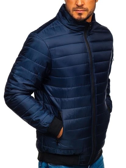 Homme Blouson de transition Bleu foncé Bolf MY22