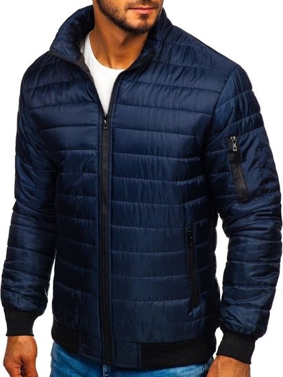 Homme Blouson de transition Bleu foncé Bolf MY22