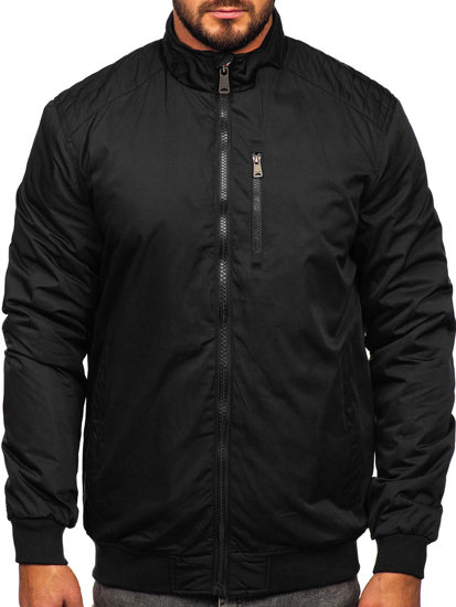 Homme Blouson de transition Noir Bolf 1907