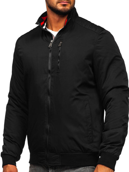 Homme Blouson de transition Noir Bolf 1907