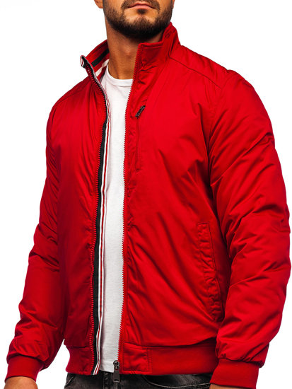 Homme Blouson de transition Rouge Bolf 1907