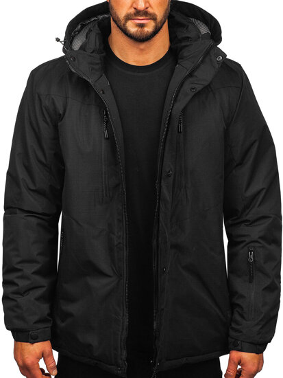 Homme Blouson d'hiver Noir Bolf 22M320