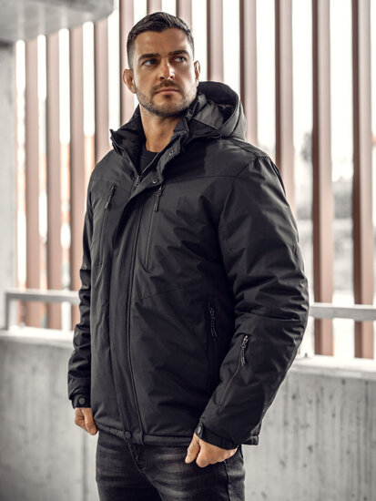 Homme Blouson d'hiver Noir Bolf 22M320A