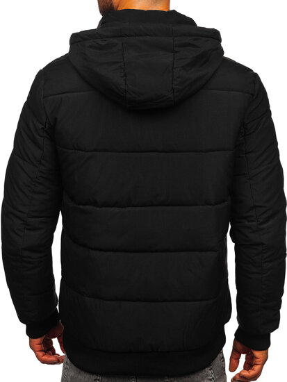 Homme Blouson d'hiver Noir Bolf 31M5031