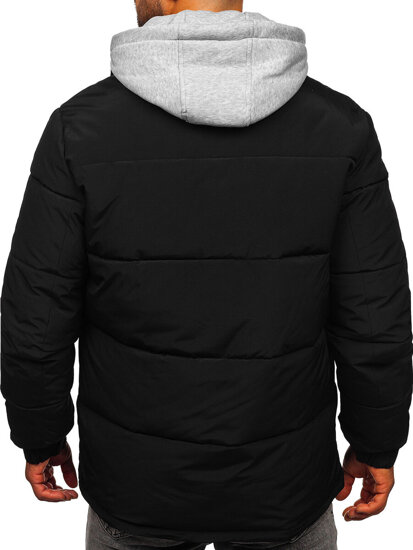 Homme Blouson d'hiver Noir Bolf 62M9518