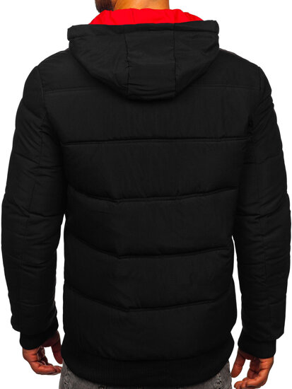 Homme Blouson d'hiver matelassé Noir Bolf 31M5003