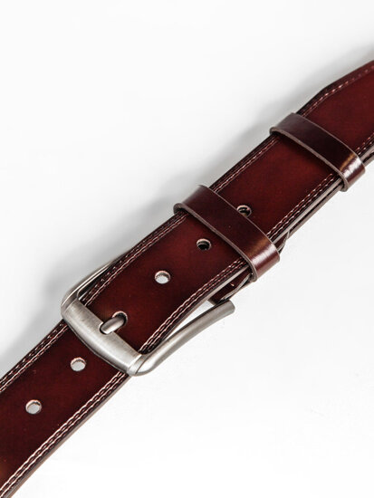 Homme Ceinture en cuir Marron Bolf 831-1