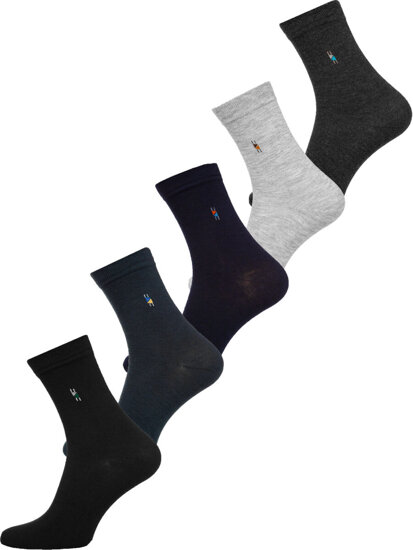 Homme Chaussettes Multicolore Bolf M086-5P 5 PACK