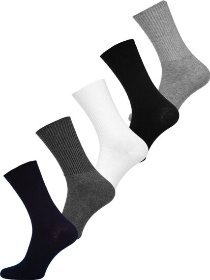 Homme Chaussettes Multicolore Bolf M817-5P 5 PACK