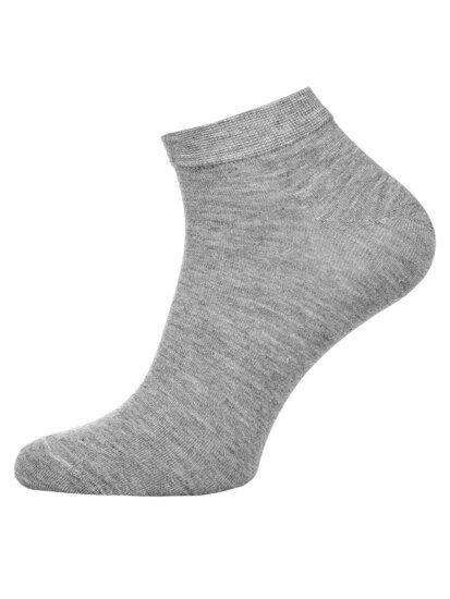 Homme Chaussettes basses Gris Bolf M888-5P 5 PACK