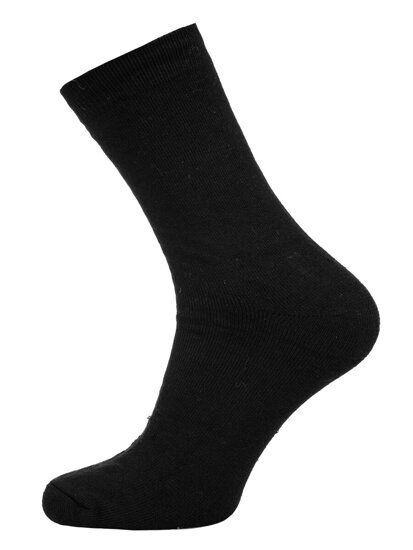 Homme Chaussettes d'hiver Noir Bolf A8023-4P 4 PACK