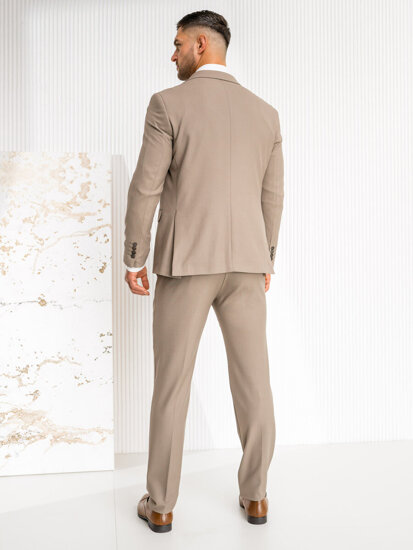 Homme Costume Beige Bolf 02