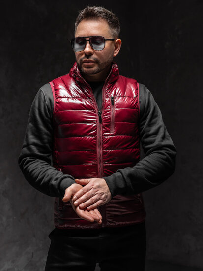 Homme Gilet matelassé Bordeaux Bolf R0109AA1