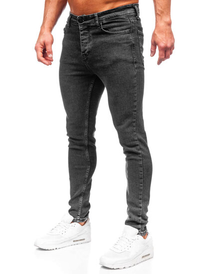 Homme Jeans Regular Fit Noir Bolf 6027