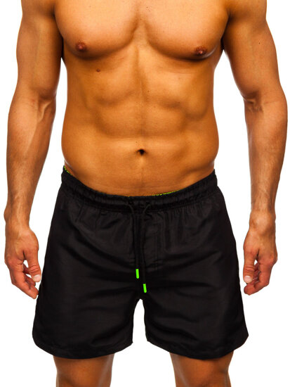 Homme Maillots de bain Noir Bolf HM972