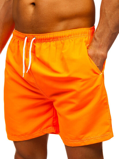 Homme Maillots de bain Orange Bolf HN101