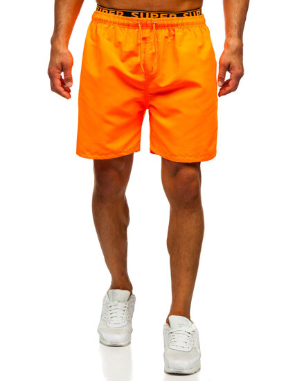 Homme Maillots de bain Orange Bolf HN122