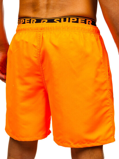 Homme Maillots de bain Orange Bolf HN122