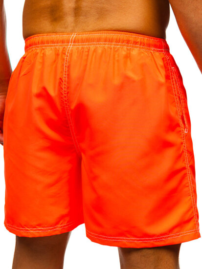 Homme Maillots de bain Orange foncé Bolf HN101