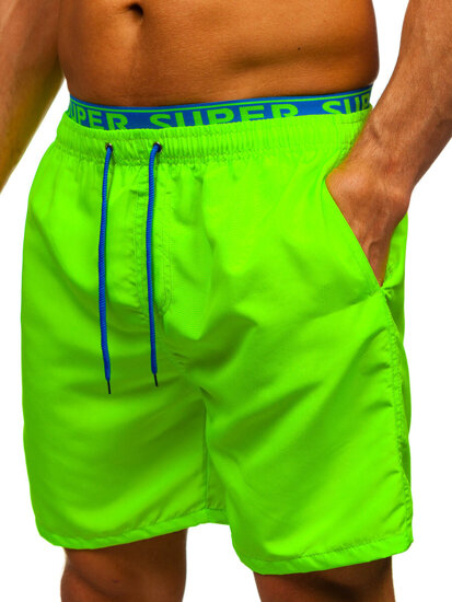 Homme Maillots de bain Vert Bolf HN122