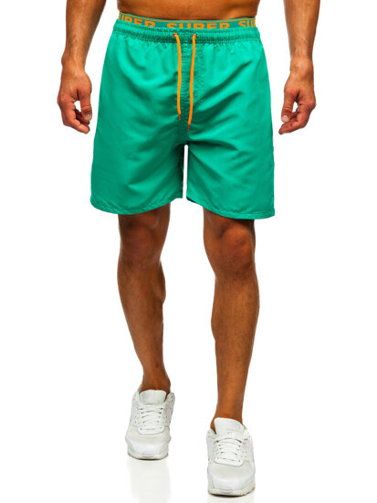 Homme Maillots de bain Vert foncé Bolf HN122